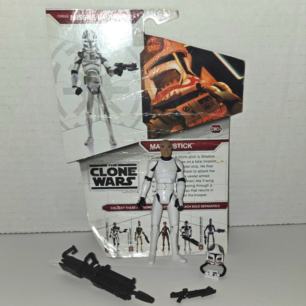 Star Wars Clone Wars CW34 Matchstick complete!